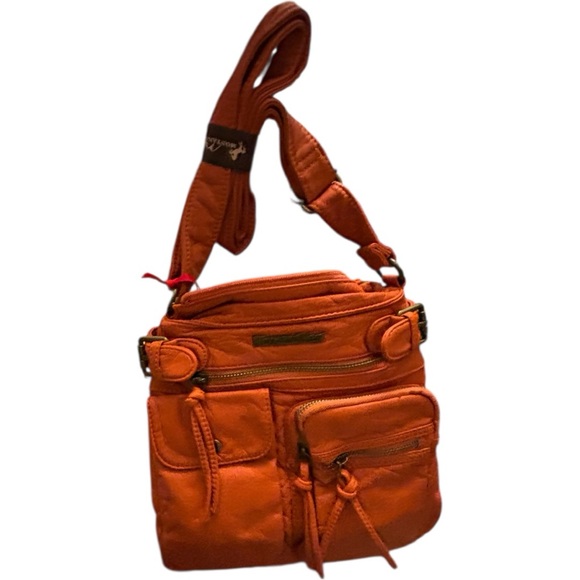 Montana West Orange Crossbody Bag NWT - Picture 4 of 6